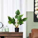 Tropicana Burflower Artificial Potted Plant (Green)