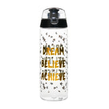 Dream Print 750 ml Sports Water Bottle (Yellow)