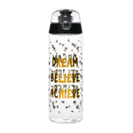 Dream Print 750 ml Sports Water Bottle (Yellow)