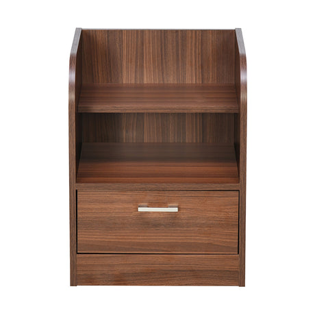 Max Engineered Wood Nightstand (Classic Walnut)