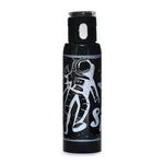 Space Print 500 ml Sports Water Bottle (Black)