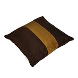 Ariel Earthy Ornate 12" x 12" Filled Cushion (Brown)