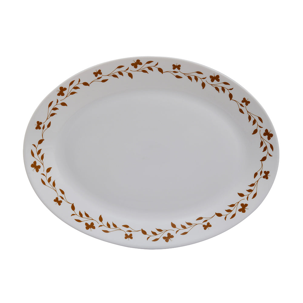 Arias by Lara Dutta Tiara Autumn Grace Dinner Set - 33 Pieces