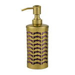 Multipurpose Metal Liquid Soap and Lotion Dispenser (Gold)