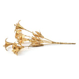 Decorative Trumpet Artificial Stick (Gold)