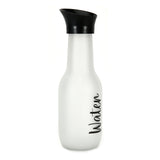 Minimalist 1000 ml Carafe With Lid (White & Black)