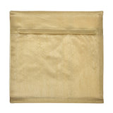 Solid Polyester 16' x 16' Cushion Cover (Off White & Gold)