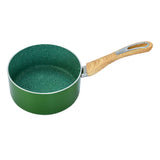 Arias by Lara Dutta Non-Stick 18 cm Sauce Pan (Emerald)