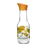 Transparent 1000 ml Glass Carafe (Yellow)