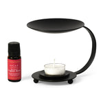 Arias by Lara Dutta Ruby Plum and English Rose Aroma Diffuser Set (Black)