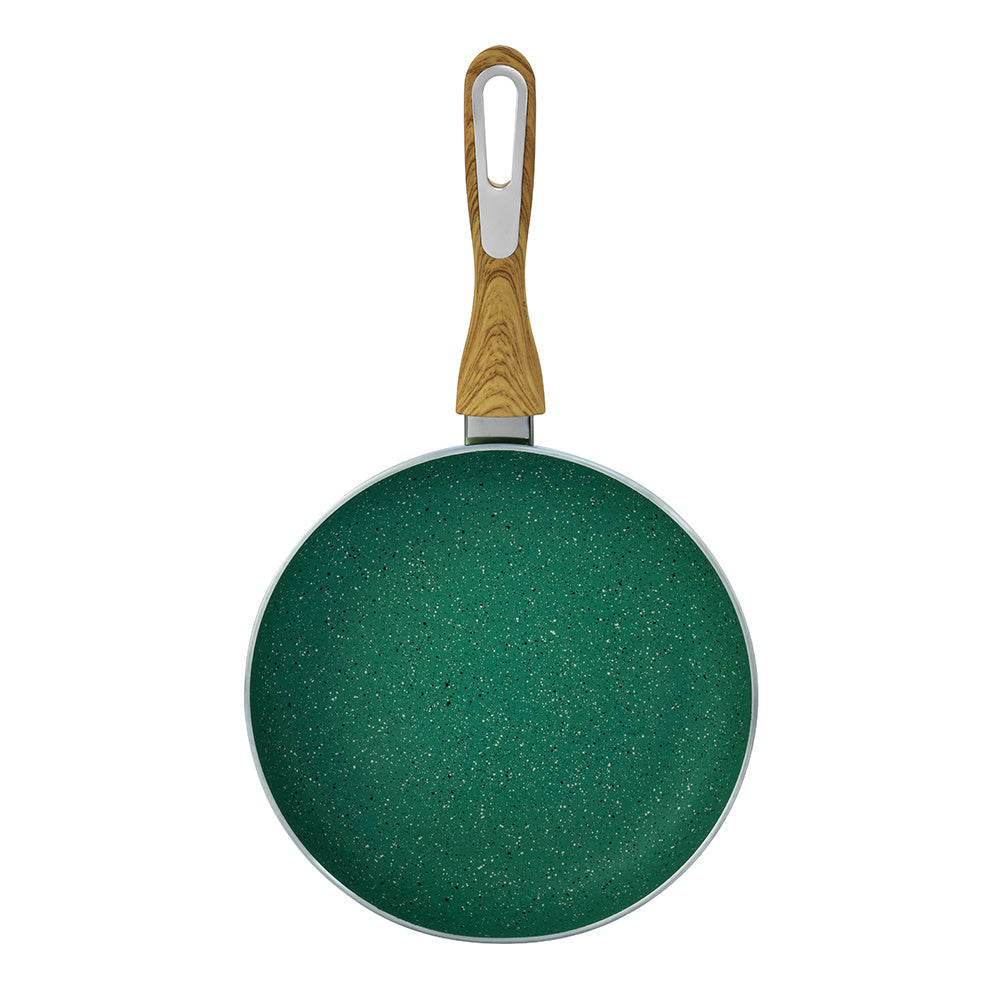 Arias by Lara Dutta Non-Stick 24 cm Fry Pan (Emerald)