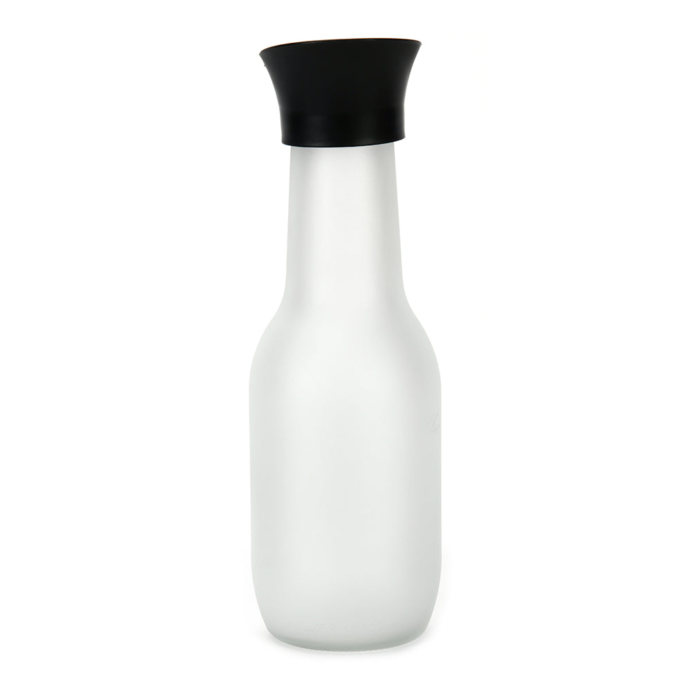 Minimalist 1000 ml Carafe With Lid (White & Black)