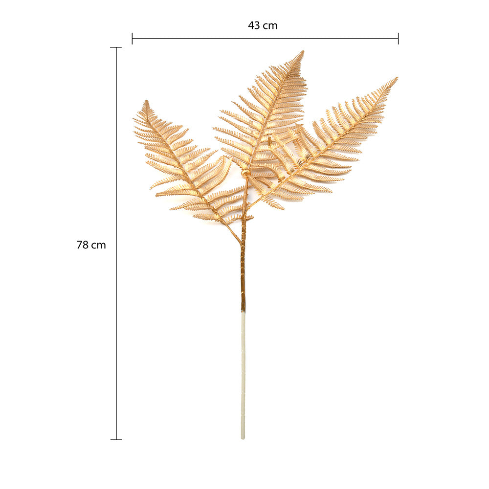 Artificial Clover Stick 78 cm (Gold)