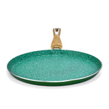 Arias by Lara Dutta Non-Stick Fry Pan With Dosa Tawa Set of 2 (Emerald)