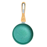 Arias by Lara Dutta Non-Stick 18 cm Sauce Pan (Emerald)