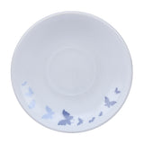 Arias by Lara Dutta Dazzling Wings Cup & Saucer Set of 12 (220 ml, 6 Cups & 6 Saucers, White)