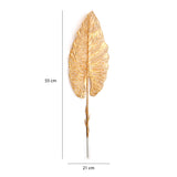 Artificial Banana Leaf Stick (Gold)