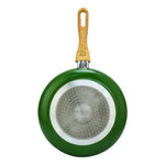 Arias by Lara Dutta Non-Stick Fry Pan With Dosa Tawa Set of 2 (Emerald)