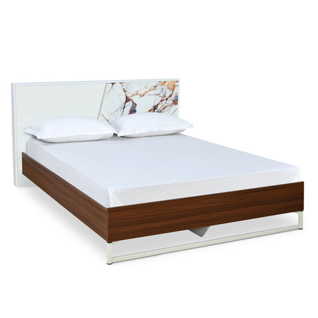 Galaxy Meta Bed Without Storage (Walnut)