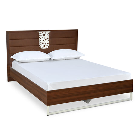 Noir Meta Bed (Walnut)