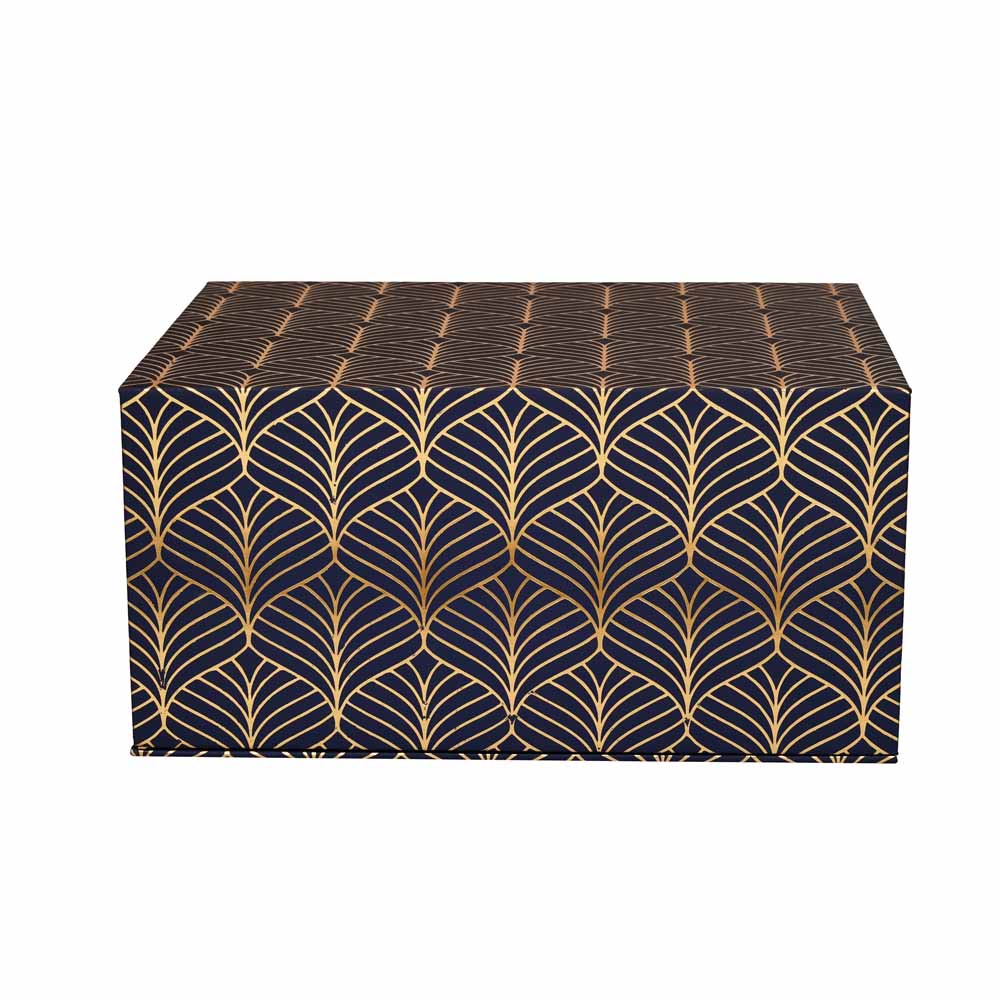 Multipurpose Decorative Cardboard Gift Box (Small, Blue)