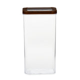 Multipurpose Rectangular 3000 ml Canister Storage Container (Brown)