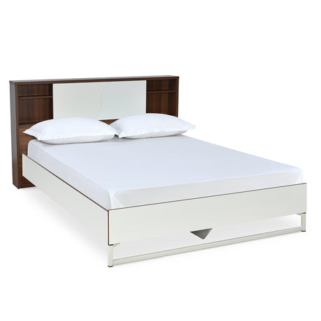 Malcom Meta Bed (White)