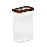 Multipurpose Rectangular 2500 ml Canister Storage Container (Brown)