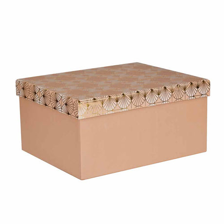 Multipurpose Decorative Cardboard Gift Box (Small, Pink)