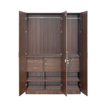 Max 3 Door Wardrobe (Classic Walnut)