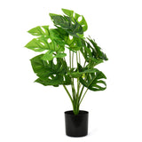 Tropicana Turtle Leaf Artificial Potted Plant 65 cm (Green)