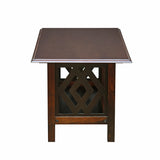 Lucius Coffee Table (Dark Cappuccino)