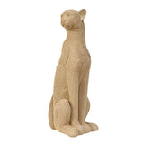 Panther Decorative Polyresin Showpiece (Cream)