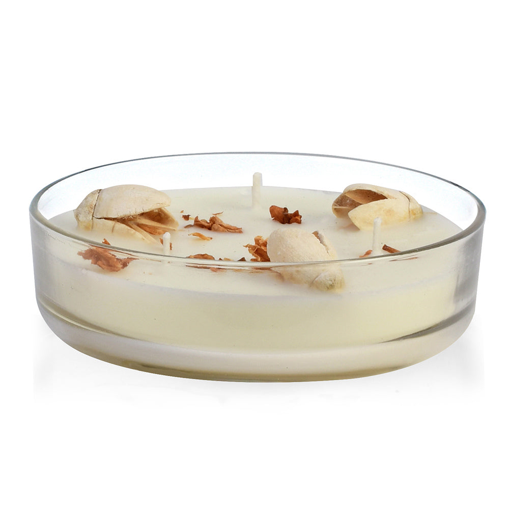 Arias by Lara Dutta Wild Lotus and Freesia Lily Scented Bowl Candle (White)