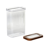 Multipurpose Rectangular 2500 ml Canister Storage Container (Brown)