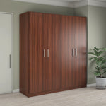 Max 4 Door Wardrobe (Classic Walnut)