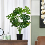 Tropicana Turtle Leaf Artificial Potted Plant 65 cm (Green)