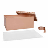 Multipurpose Decorative Cardboard Gift Box (Medium Size, Pink)