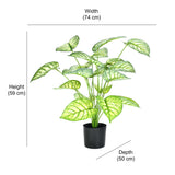 Tropicana Devil's Ivy Artificial Potted Plant (Green)