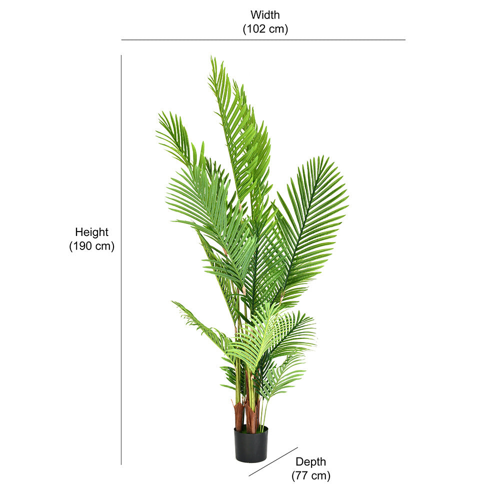 Tropicana Artificial Areca Palm Tree 190 cm (Green)