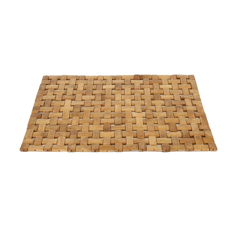 Criss Cross Bamboo Placemat (Brown)