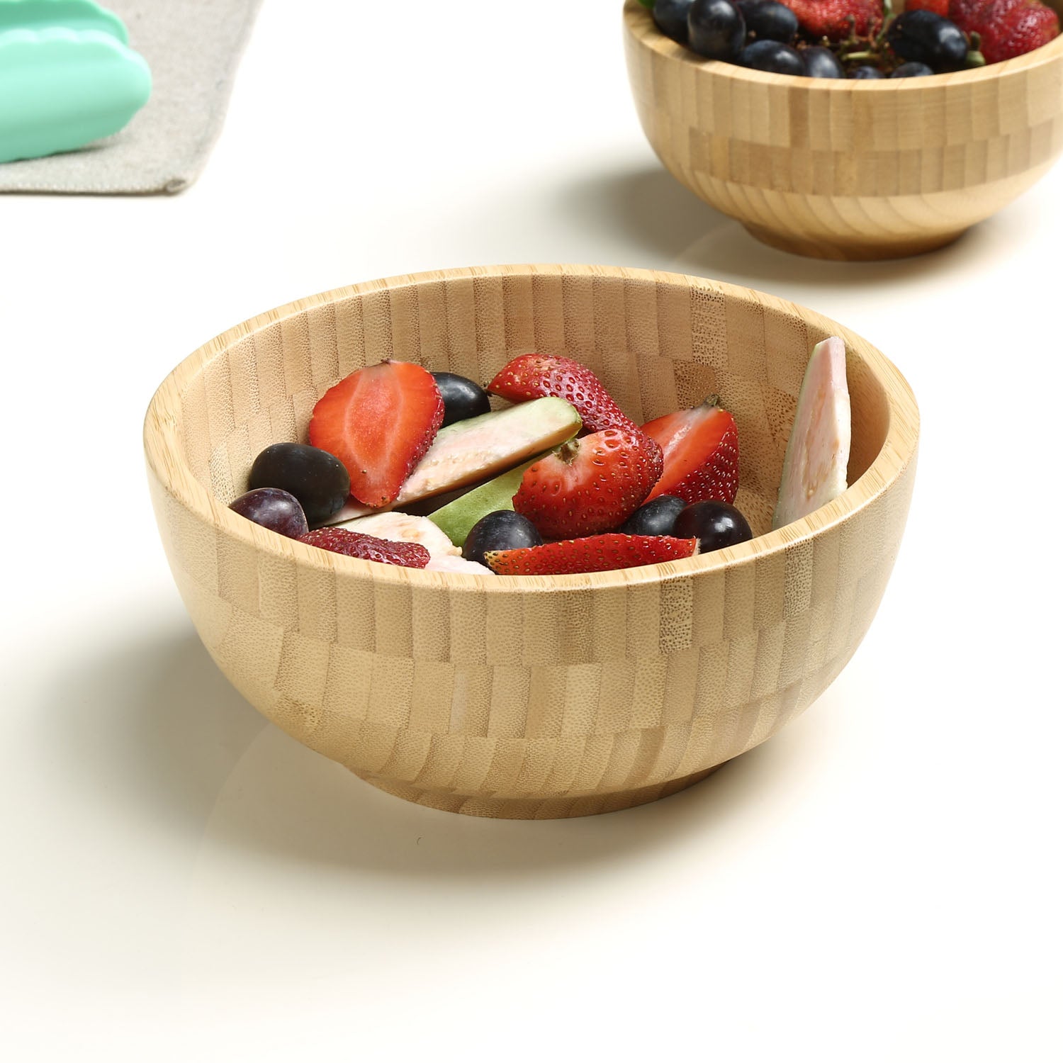 Round 930 ml Salad Bowl (Light Brown)