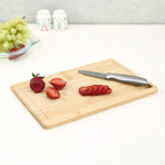 Bamboo Chopping Board (33 x 22 cm, Light Brown)