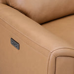 Venosa 3 Seater Electric Recliner Sofa (Tan)