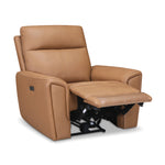 Venosa 1 Seater Electric Recliner Sofa (Tan)