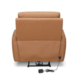 Venosa 1 Seater Electric Recliner Sofa (Tan)