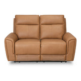 Venosa 2 Seater Electric Recliner Sofa (Tan)