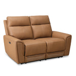 Venosa 2 Seater Electric Recliner Sofa (Tan)