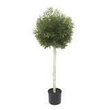 Artificial Oplismenus Tree With Pot (Green)