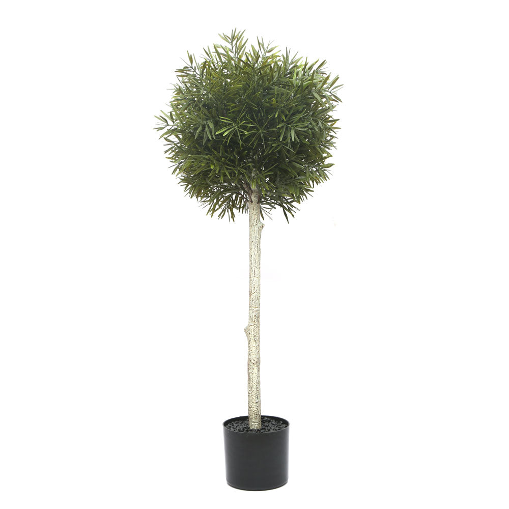 Artificial Oplismenus Tree With Pot (Green)